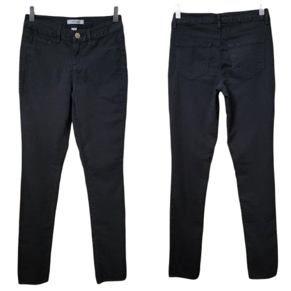 Refuge Skinny Black Denim Jeans